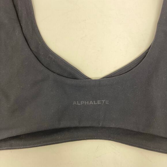 Alphalete Women's Black Aura Contour Sculpt Bra Size XL - Picture 7 of 12